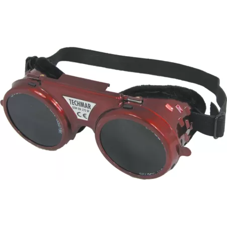 Okulary spawalnicze metalowe z 2 regulacjami