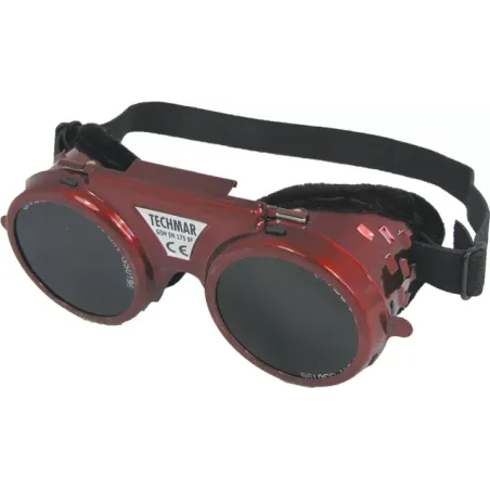 Okulary spawalnicze metalowe z 2 regulacjami