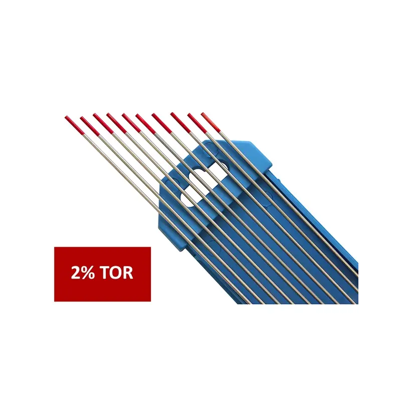 Elektroda nietopliwa TIG WT20 2.4x175mm czerwona Elektroda nietopliwa TIG WT20 2.4x175mm czerwona