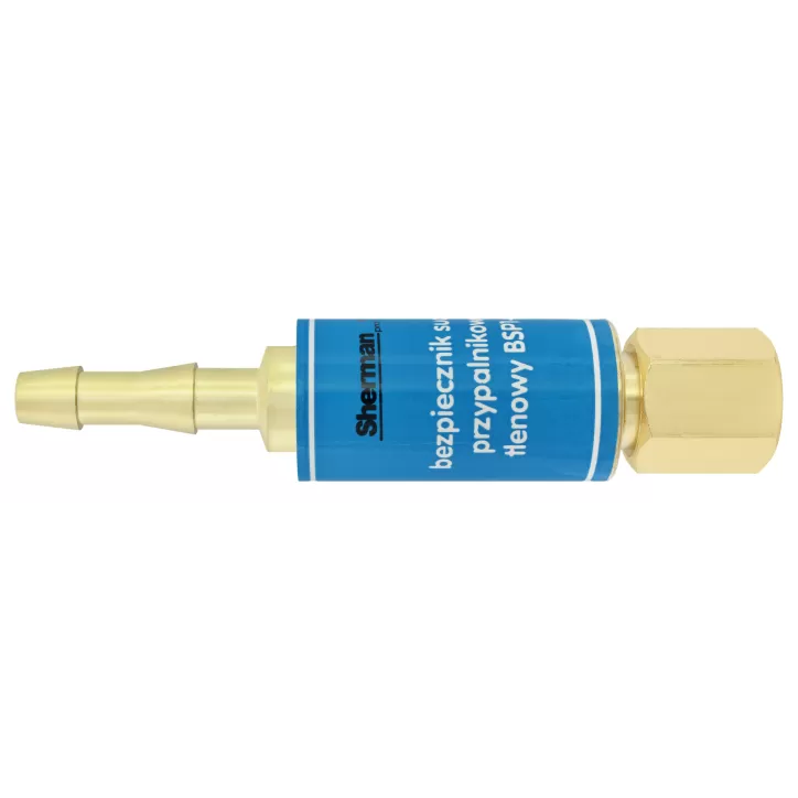 Bezpiecznik przypalnikowy tlen 6mm Bezpiecznik przypalnikowy tlen 6mm