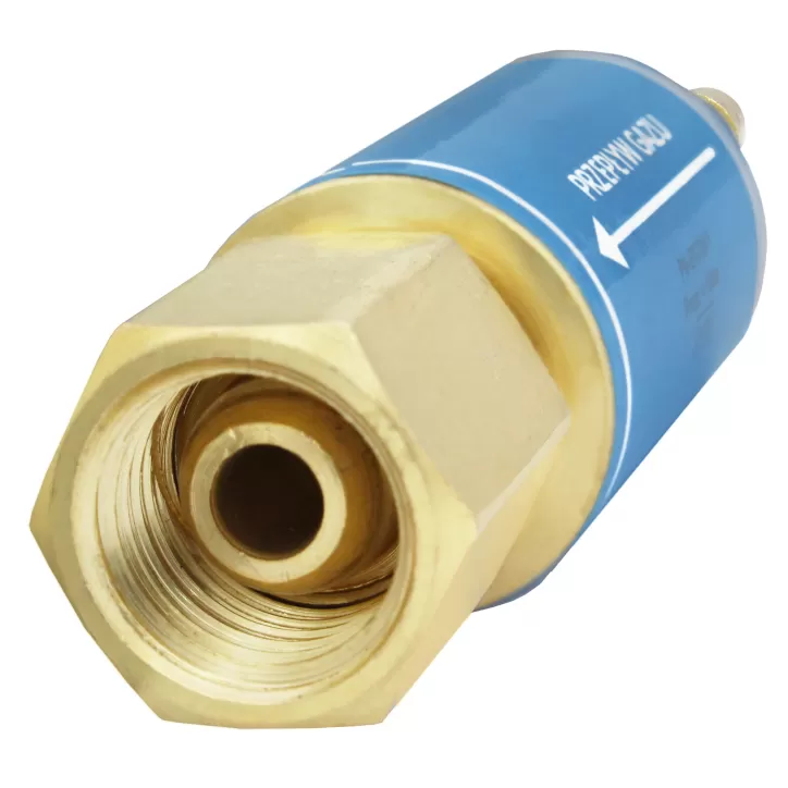 Bezpiecznik przypalnikowy tlen 6mm Bezpiecznik przypalnikowy tlen 6mm