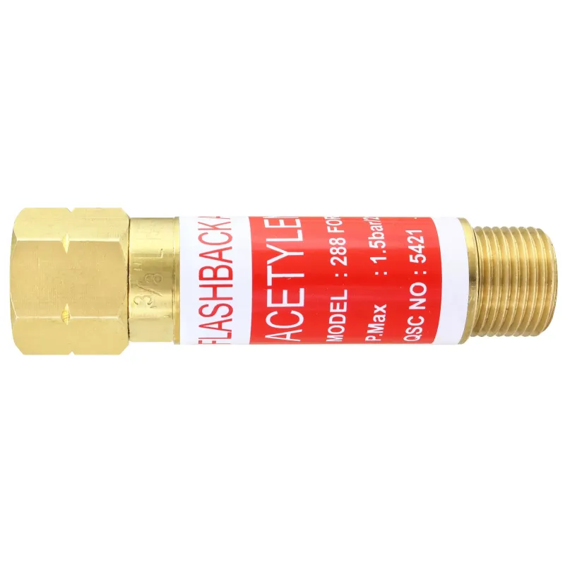 Bezpiecznik przyreduktorowy acetylen