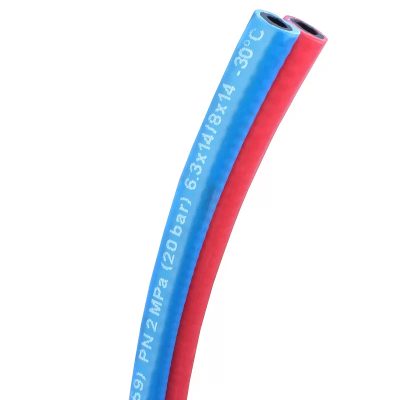 Wąż spawalniczy TWIN tlen 6,3mm - acetylen 8mm EN559 20BAR