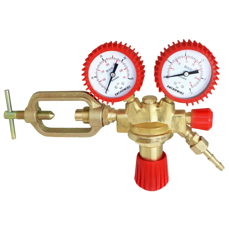 Reduktor butlowy acetylen FACHOWIEC Reduktor butlowy acetylen FACHOWIEC