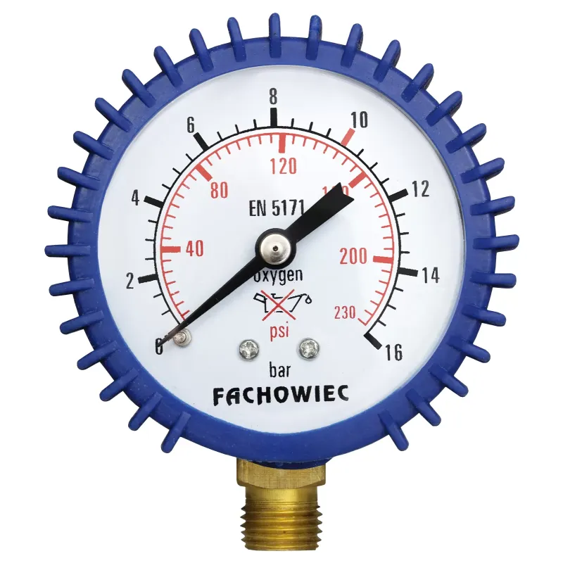 Manometr roboczy tlen 0-16 bar Manometr roboczy tlen 0-16 bar