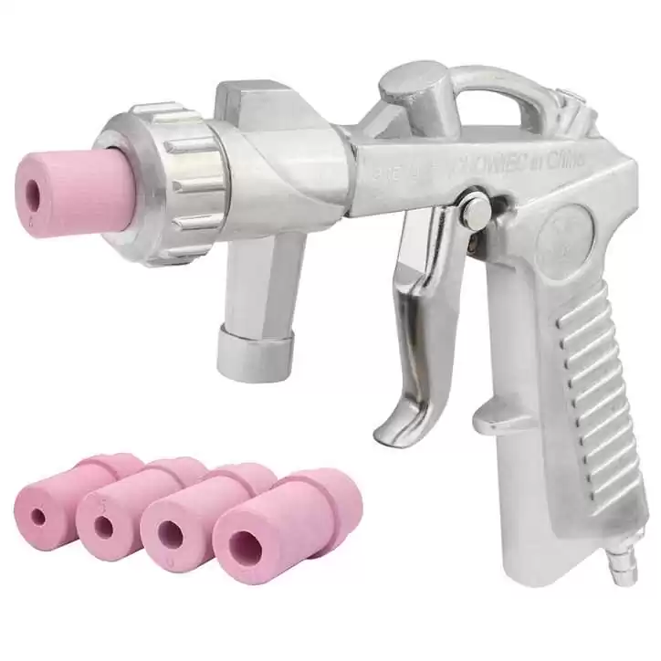 Pistolet do piaskowania 4 dysze ceramiczne Pistolet do piaskowania 4 dysze ceramiczne
