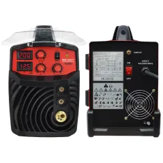 Zestaw producenta półautomat spawalniczy 2w1 TWINMIG 200A-IG reg. indukcyjności. MIG/MAG/FCAW/MMA Welder Fantasy + Wózek spawaln