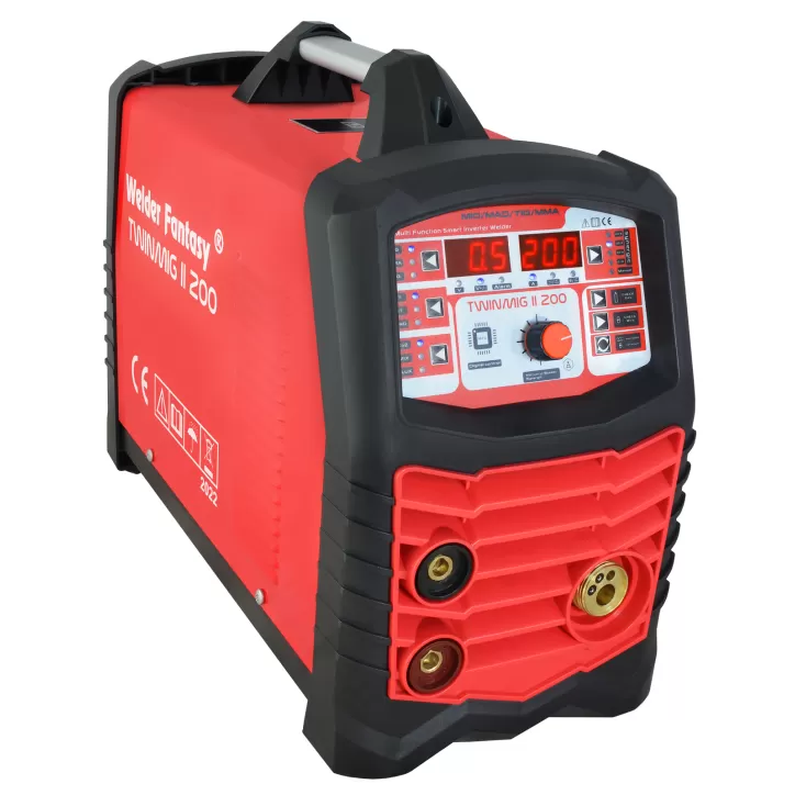 Zestaw producenta półautomat spawalniczy 3w1 TWINMIG2 200A Synergia MIG/MAG/FCAW/MMA/TIG LIFT Welder Fantasy + Wózek spawalniczy Zestaw producenta półautomat spawalniczy 3w1 TWINMIG2 200A Synergia MIG/MAG/FCAW/MMA/TIG LIFT Welder Fantasy + Wózek spawalniczy
