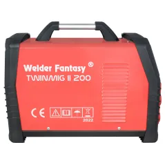 Zestaw producenta półautomat spawalniczy 3w1 TWINMIG2 200A Synergia MIG/MAG/FCAW/MMA/TIG LIFT Welder Fantasy + Wózek spawalniczy