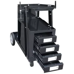 Zestaw producenta półautomat spawalniczy 3w1 TWINMIG2 200A Synergia MIG/MAG/FCAW/MMA/TIG LIFT Welder Fantasy + Wózek spawalniczy