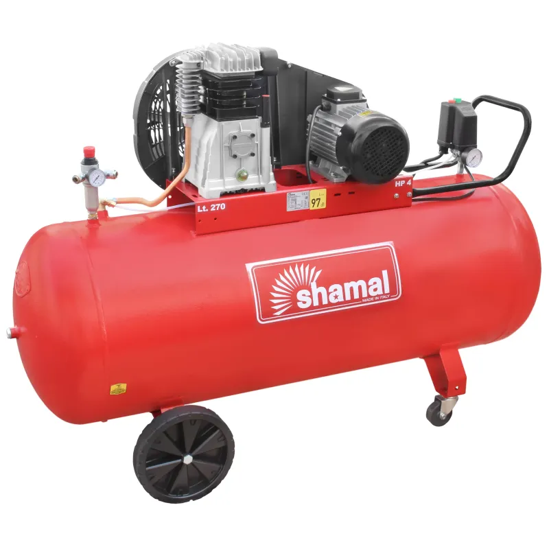 Sprężarka tłokowa kompresor Shamal CT 480/270 SB38C 400V 3kW 10 bar