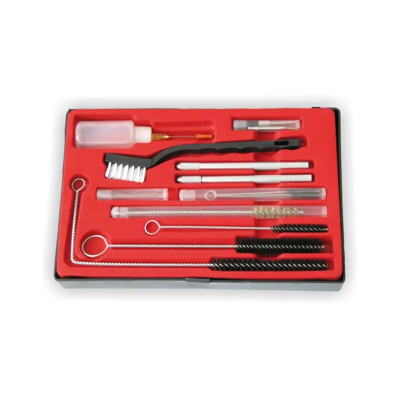 Zestaw czyszczący do pistoletów lakierniczych 21 części