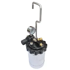 Zbiornik ciśnieniowy do farb 2L metalowy + pistolet lakierniczy 2.0mm