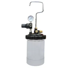 Zbiornik ciśnieniowy do farb 2L metalowy + pistolet lakierniczy 2.0mm