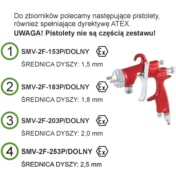Zbiornik ciśnieniowy do farb 2L metalowy + pistolet lakierniczy 2.0mm Zbiornik ciśnieniowy do farb 2L metalowy + pistolet lakierniczy 2.0mm