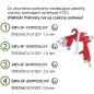Zbiornik ciśnieniowy 10L z mieszadłem + 5m przewód
