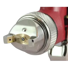 Pistolet lakierniczy SPEEDWAY czerwony HP 2.5mm