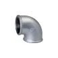 Kolano 90° GW/GW ocynkowane 1/2" Duro
