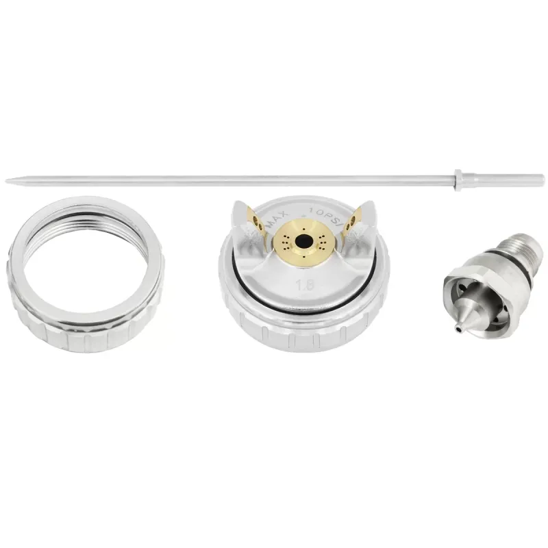 Zestaw dysz do pistoletu lakierniczego LEADER LVLP 1.8mm MODEL 1999-2021 Zestaw dysz do pistoletu lakierniczego LEADER LVLP 1.8mm MODEL 1999-2021