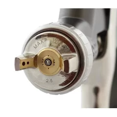 Pistolet lakierniczy LEADER HVLP 2.5mm zbiornik 600ml MODEL 1999-2021