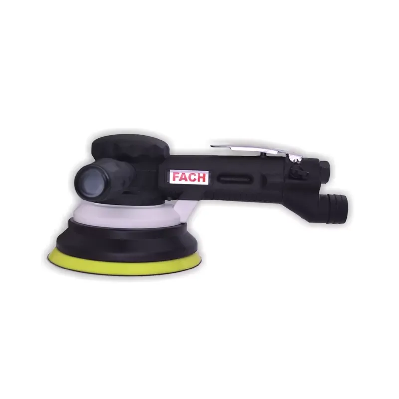 Pneumatyczna szlifierka orbitalna dwuręczna 150mm z odciągiem. Pneumatyczna szlifierka orbitalna dwuręczna 150mm z odciągiem.