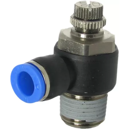 SC1200- 4-M5 zawór dławiąco-zwrotny