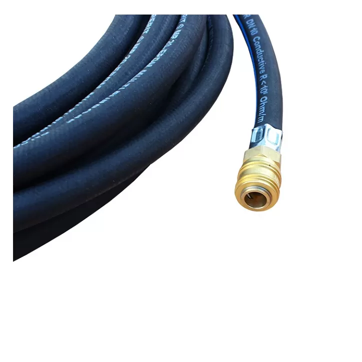 Wąż elektrostatyczny uzbrojony 10x17 -15m Wąż elektrostatyczny uzbrojony 10x17 -15m