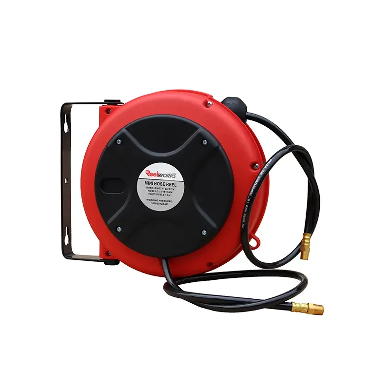 Zwijadło pneumatyczne 12x8 - 7mb 12bar przyłącze 2X1/4"Z Zwijadło pneumatyczne 12x8 - 7mb 12bar przyłącze 2X1/4"Z