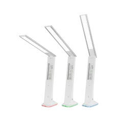 Lampa LED na biurko z wyświetlaczem (czas, temperatura)