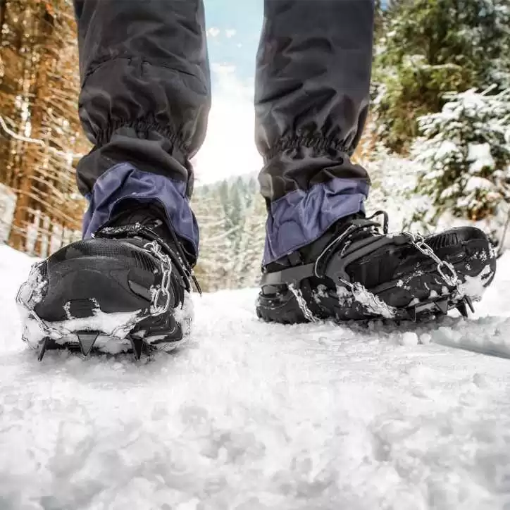 Raczki z kolcami na buty turystyczne, rozmiar XL ( 44 - 47 ) , REBEL ACTIVE