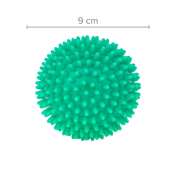 Zestaw piłeczek sensorycznych z kolcami do masażu, 4 piłeczki , REBEL ACTIVE