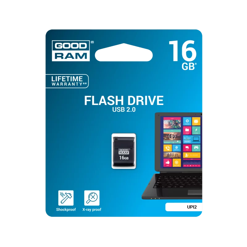 Pendrive Goodram Piccolo USB 2.0 16GB czarny