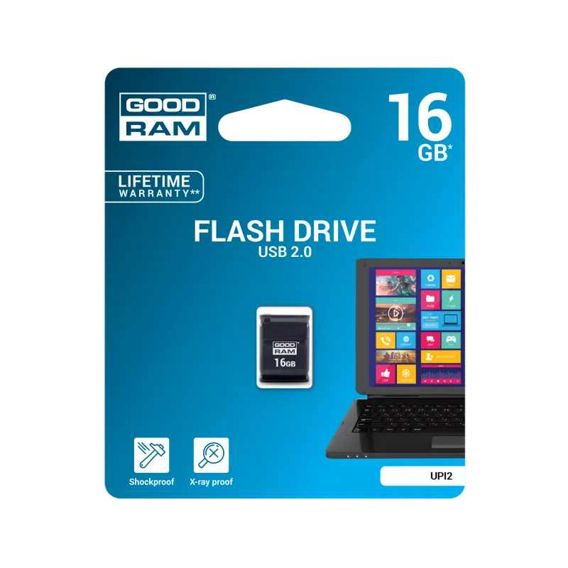 Pendrive Goodram Piccolo USB 2.0 16GB czarny