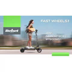 Hulajnoga elektryczna REBEL FAST WHEELS PRO MAX