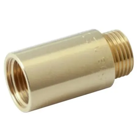Przedłużka 1/2″- 12,5mm mosiężna w wersji wzmocnionej GZ/GW