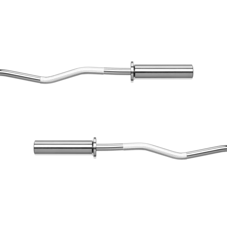 Gryf olimpijski łamany z łożyskami, sztanga olimpijska łamana z łożyskami 120cm 9kg REBEL ACTIVE