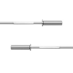 Gryf olimpijski prosty z łożyskami, sztanga olimpijska z łożyskami 120cm 9kg REBEL ACTIVE