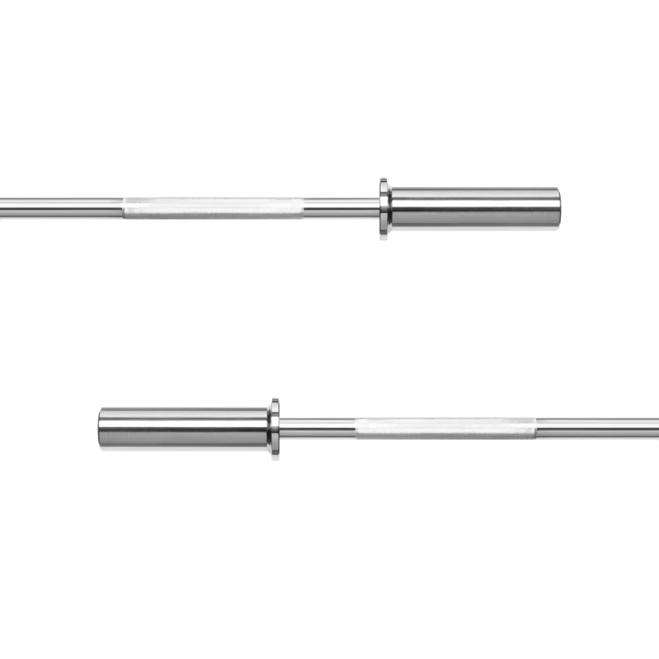 Gryf olimpijski prosty z łożyskami, sztanga olimpijska z łożyskami 120cm 9kg REBEL ACTIVE