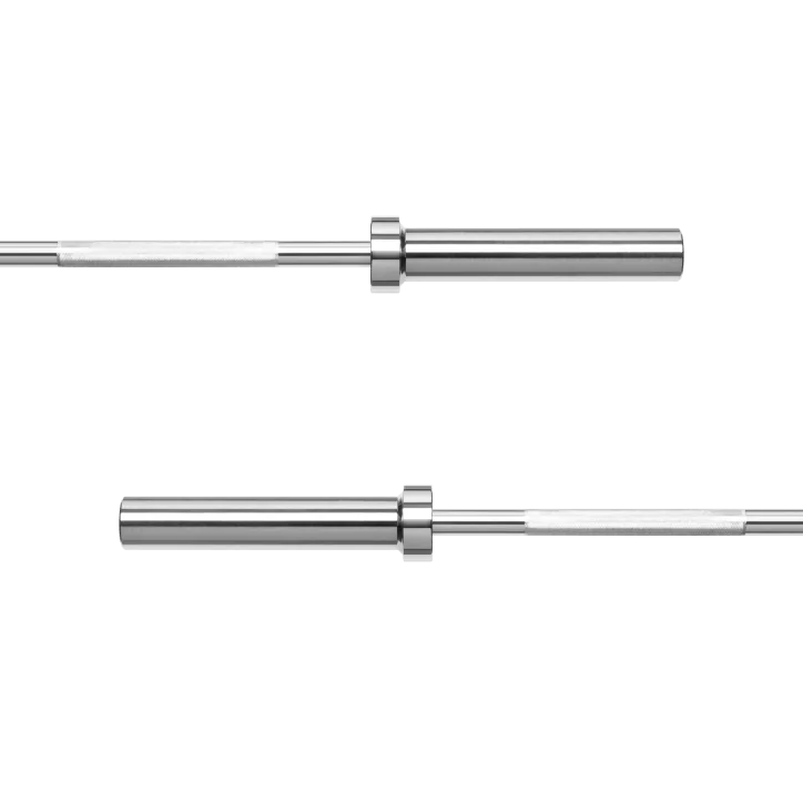 Gryf olimpijski prosty z łożyskami, sztanga olimpijska z łożyskami 150cm 12.5kg REBEL ACTIVE