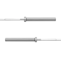 Gryf olimpijski prosty z łożyskami, sztanga olimpijska z łożyskami 220cm 20kg REBEL ACTIVE