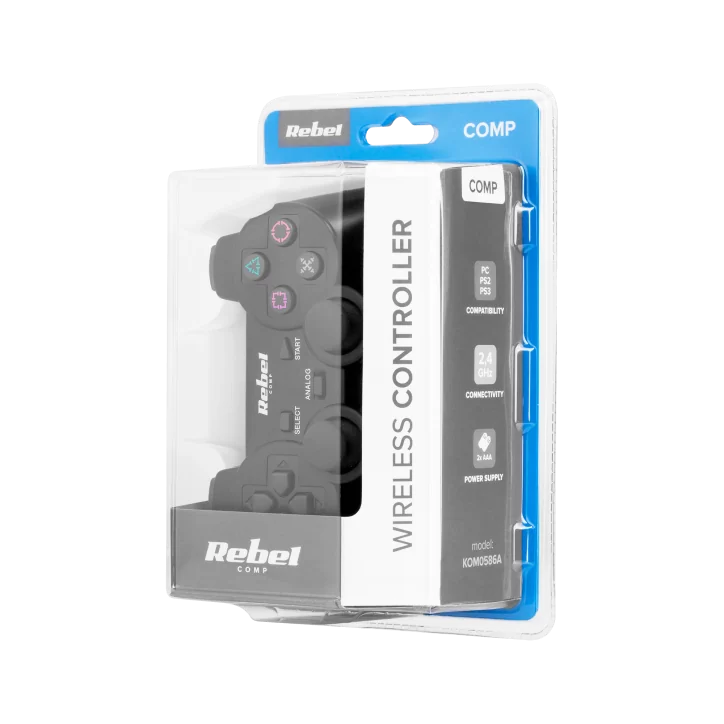 Pad bezprzewodowy Rebel Gamer Dual Shock do PS3 PC