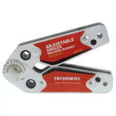 Spawalniczy kątownik magnetyczny nastawny 120x78