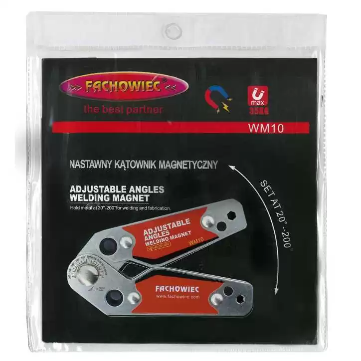 Spawalniczy kątownik magnetyczny nastawny 120x78 Spawalniczy kątownik magnetyczny nastawny 120x78