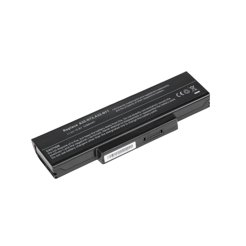 Bateria Quer do ASUS A32-K72 A72 K72 K72J K73 N71 N72 N73 10.8V 5200mAh