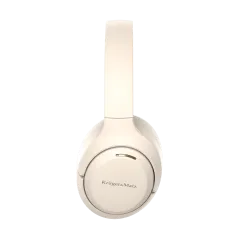 Bezprzewodowe słuchawki nauszne z ANC , Kruger&Matz F8A , beżowe