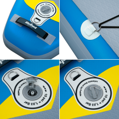 Deska SUP REBEL ACTIVE RBA4500 - niebieska