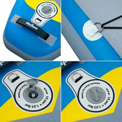 Deska SUP REBEL ACTIVE RBA4500 - niebieska