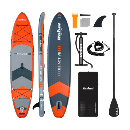 Deska SUP REBEL ACTIVE RBA4500 - pomarańczowa