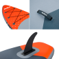 Deska SUP REBEL ACTIVE RBA4500 - pomarańczowa