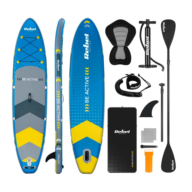 Deska SUP REBEL ACTIVE RBA4501 - niebieska Deska SUP REBEL ACTIVE RBA4501 - niebieska